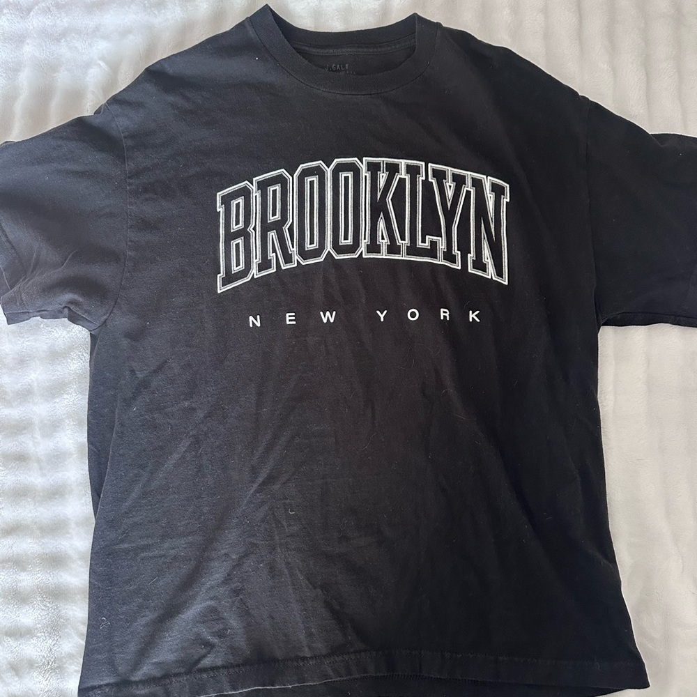 Brooklyn New York Black Tee